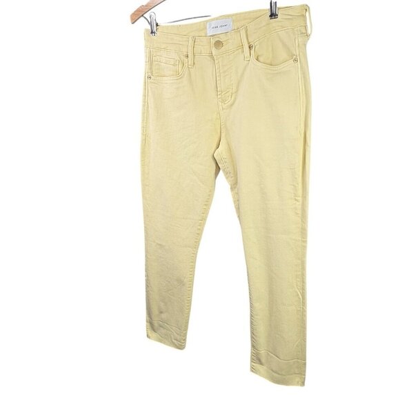 Dear John Blaire Straight Yellow Sunlight Jeans Raw Hem Women’s 28 SUMMER - Picture 3 of 7